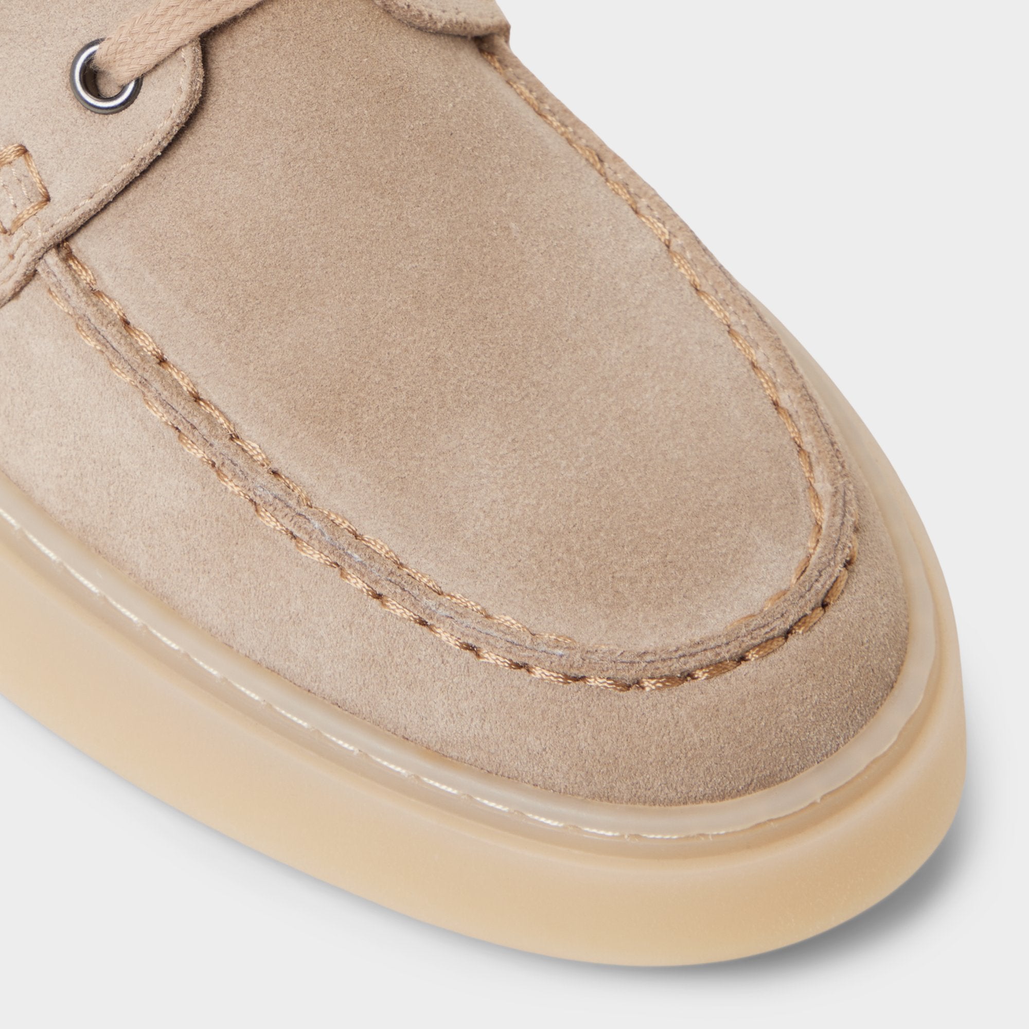 Stazo Taupe Men's Casual Shoes - Boat shoe