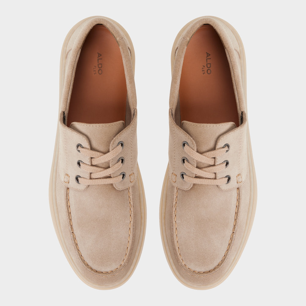 Stazo Taupe Men's Casual Shoes - Boat shoe