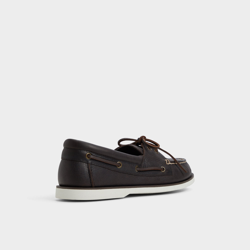 Musker Dark Brown Men's Boat shoes - Boat shoe