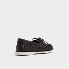 Musker Dark Brown Men's Boat shoes - Boat shoe