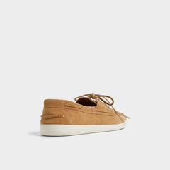 Portwind Light Brown Men's Casual Shoes - Boat shoe