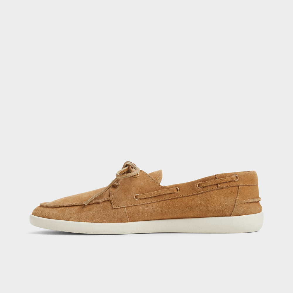 Portwind Light Brown Men's Casual Shoes - Boat shoe