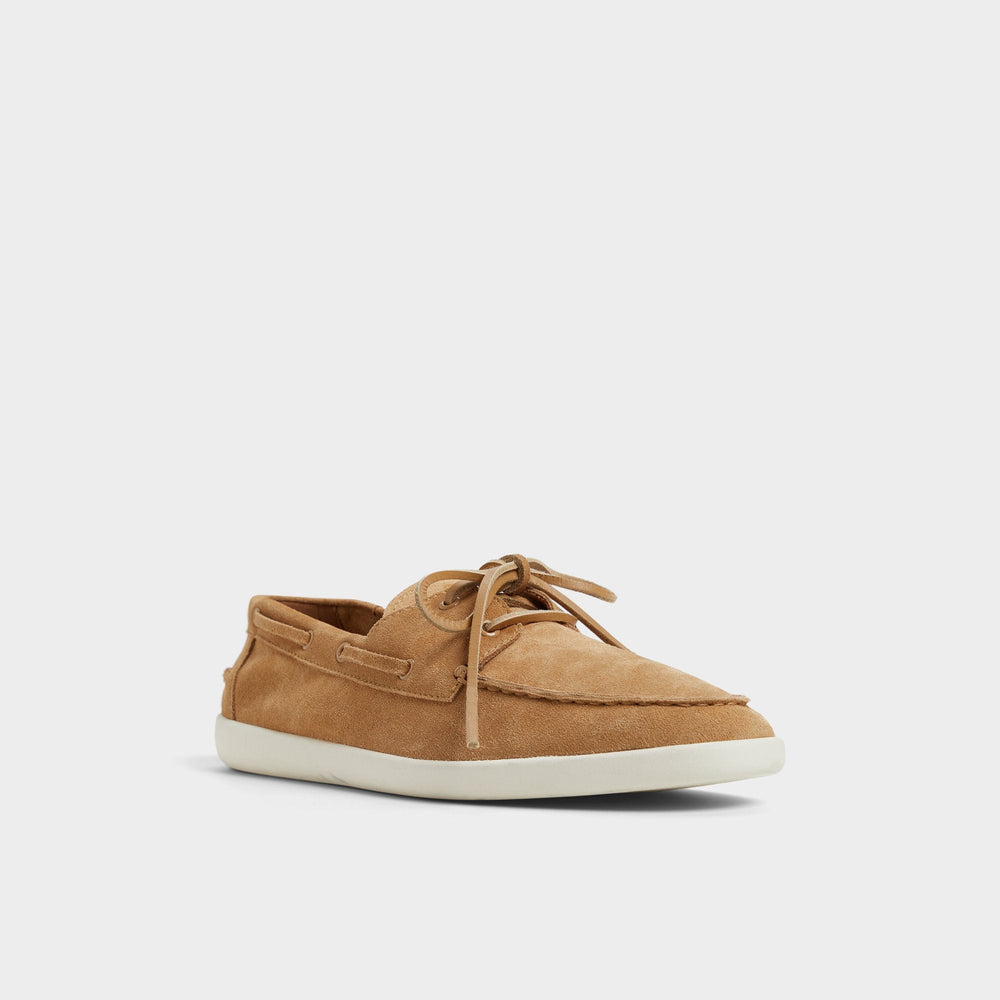 Portwind Light Brown Men's Casual Shoes - Boat shoe