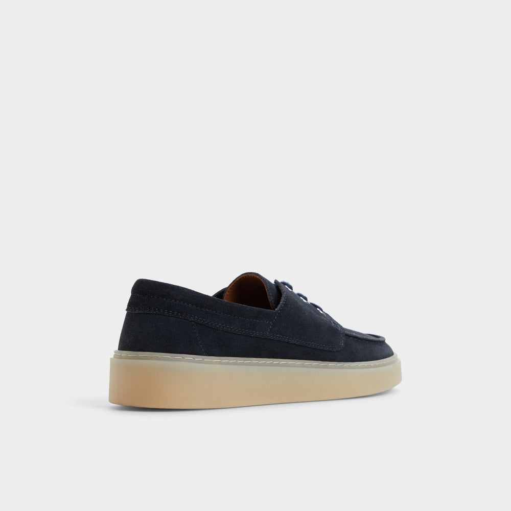 Stazo Navy Men's Casual Shoes - Boat shoe