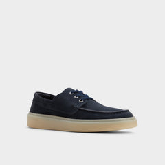 Stazo Navy Men's Casual Shoes - Boat shoe
