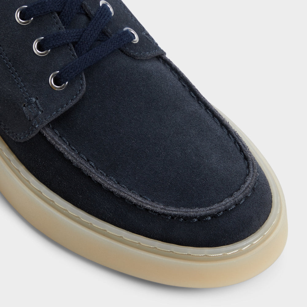 Stazo Navy Men's Casual Shoes - Boat shoe