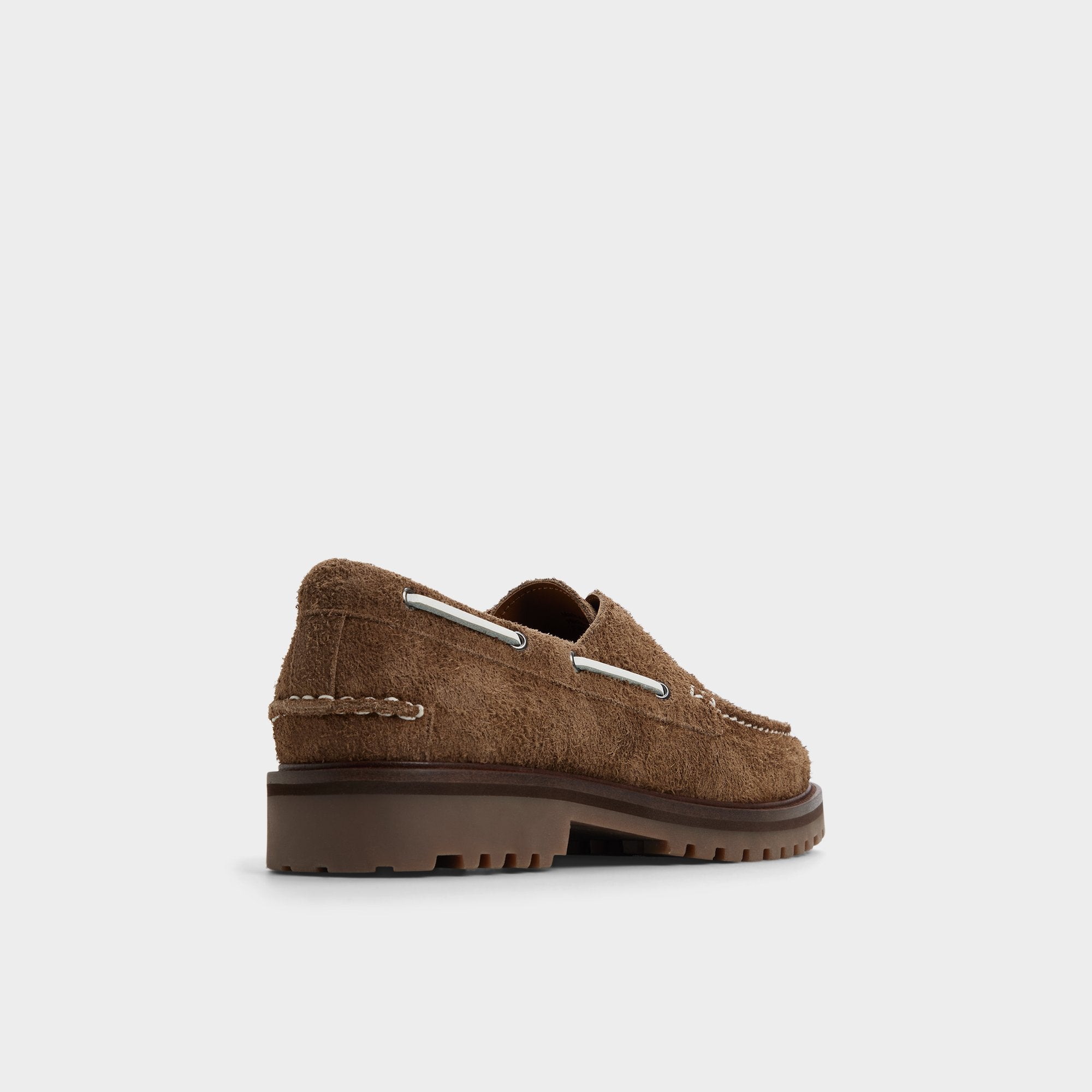 Cedric in Open Brown - Boat shoe