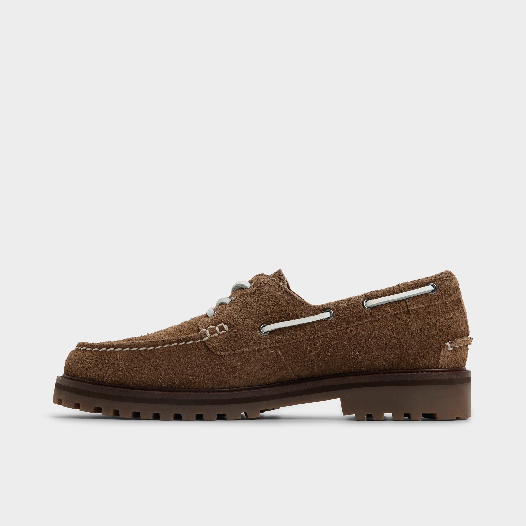 Cedric in Open Brown - Boat shoe