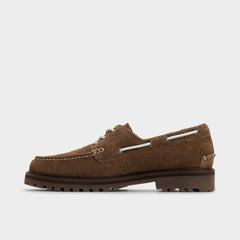 Cedric in Open Brown - Boat shoe