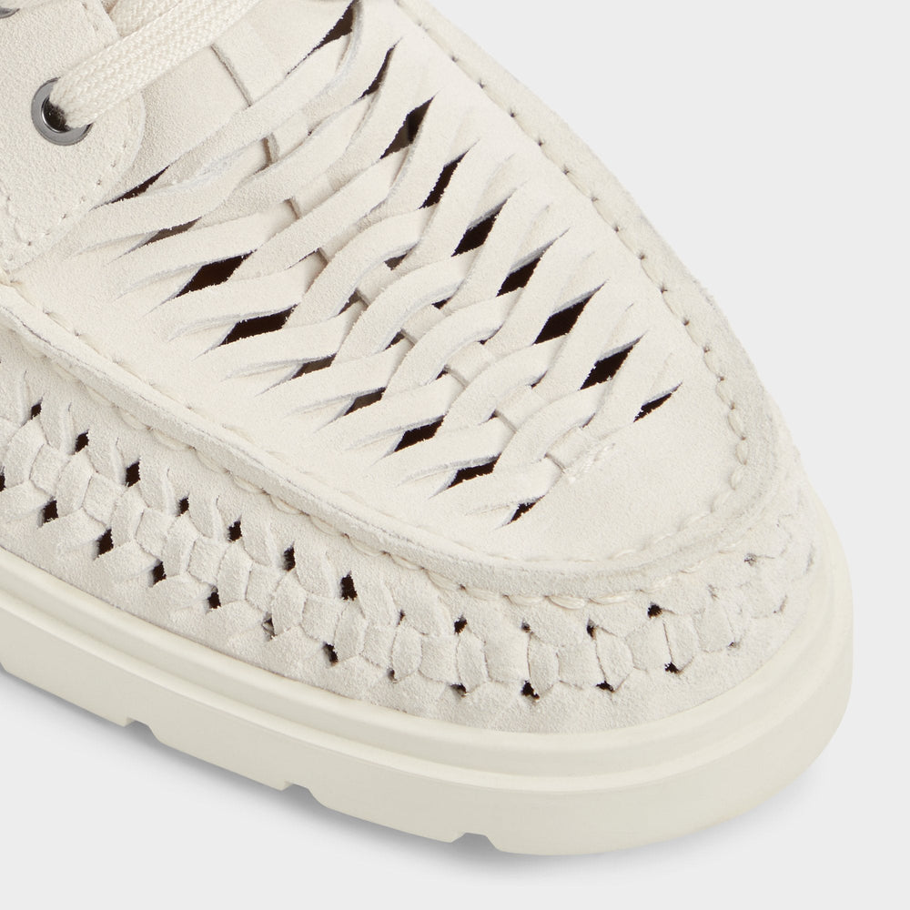 Mikal Ivory Men's Casual Shoes - Boat shoe