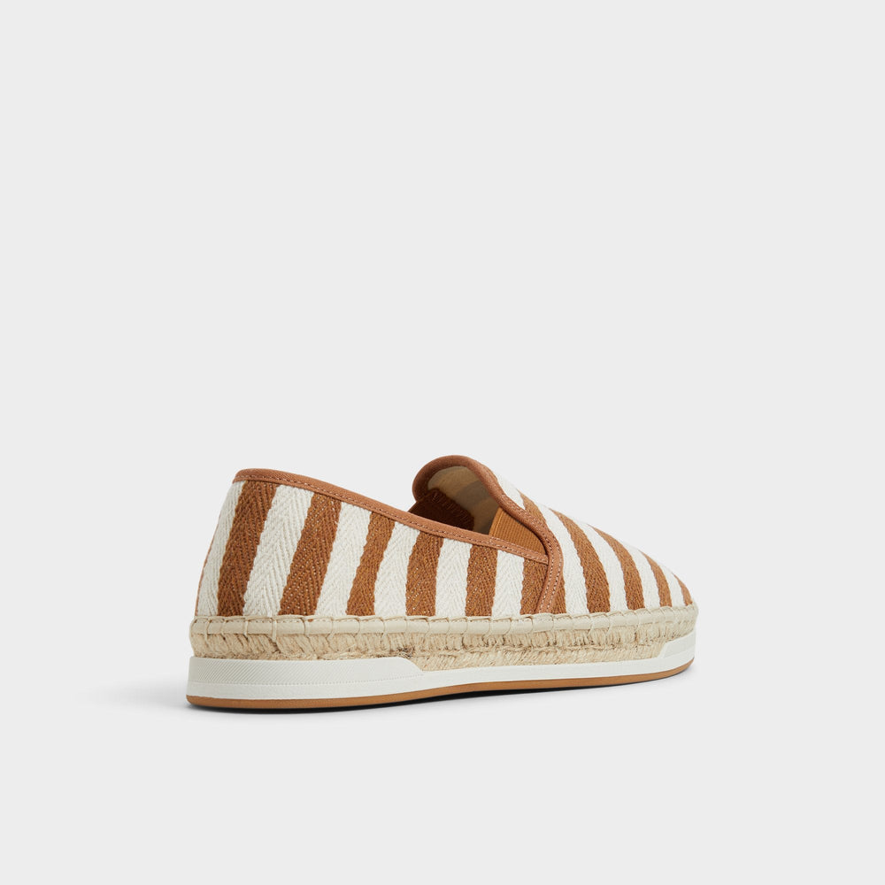 Johnney Cognac Textile Canvas Men's Espadrilles - Espadrille