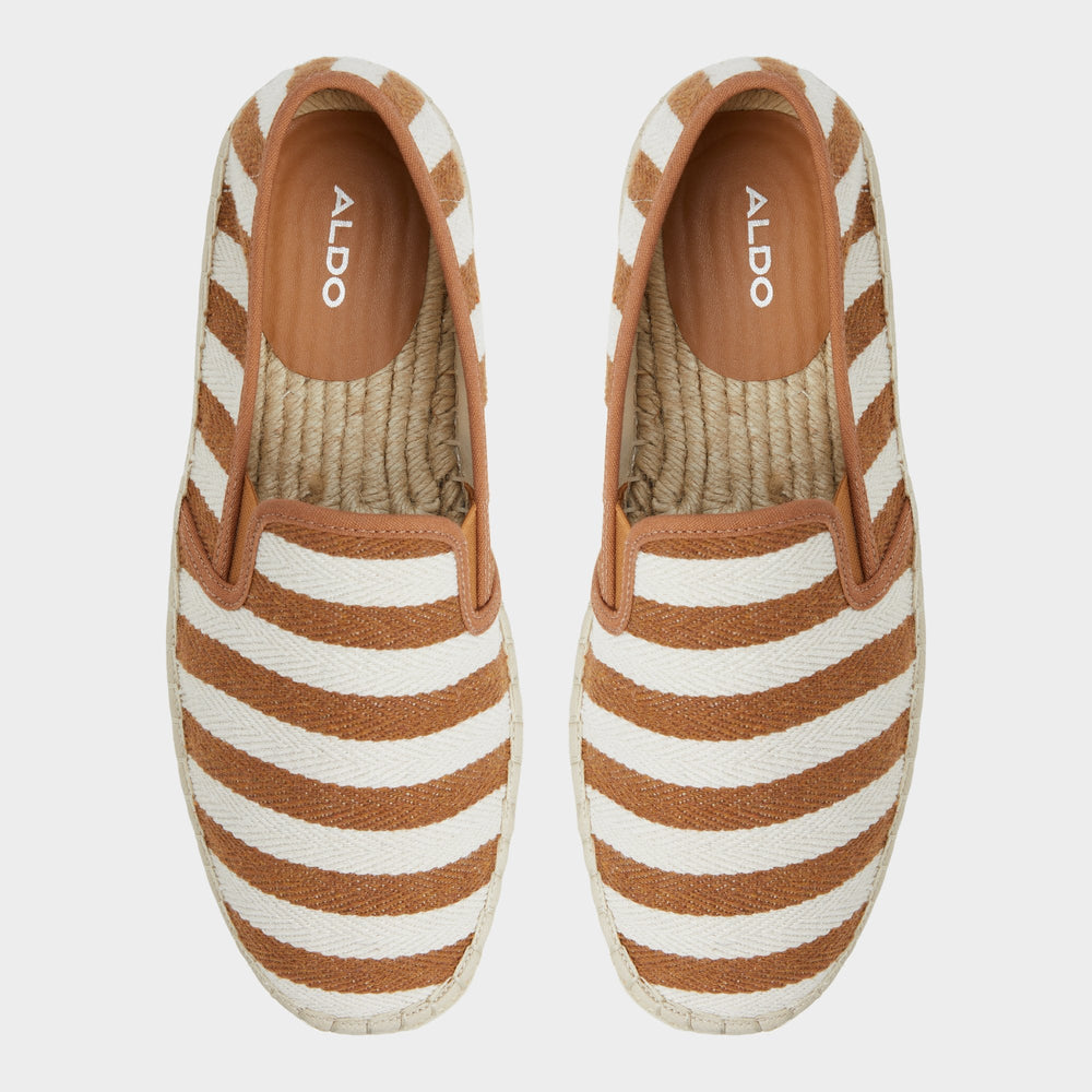 Johnney Cognac Textile Canvas Men's Espadrilles - Espadrille