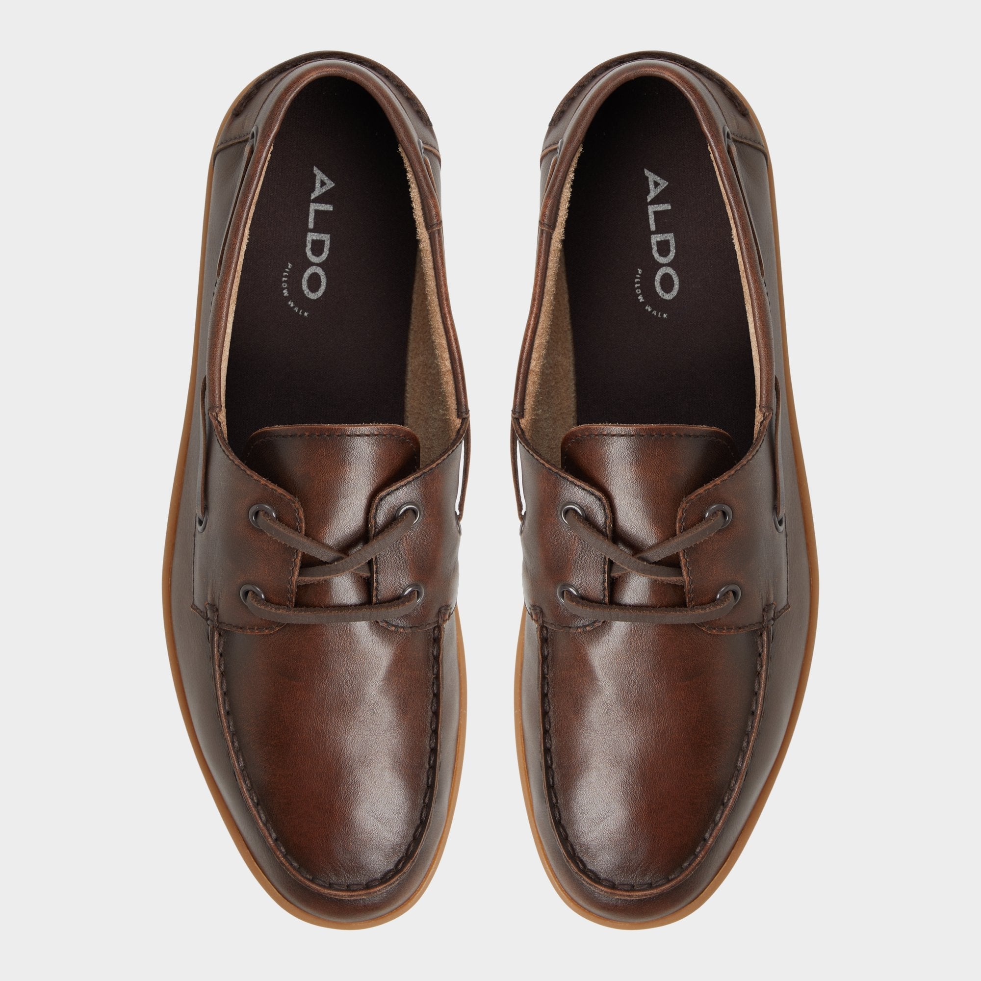 Portwind Brown Men's Casual Shoes - Boat shoe