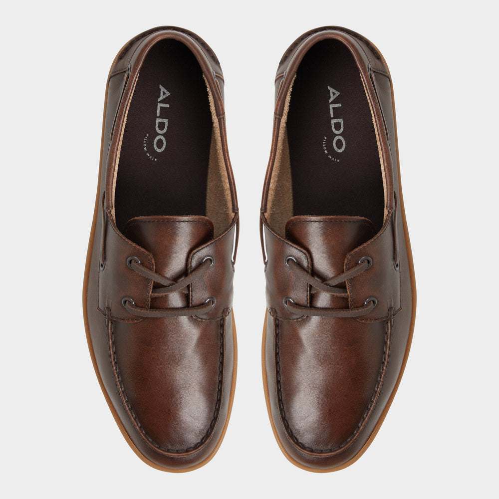 Portwind Brown Men's Casual Shoes - Boat shoe