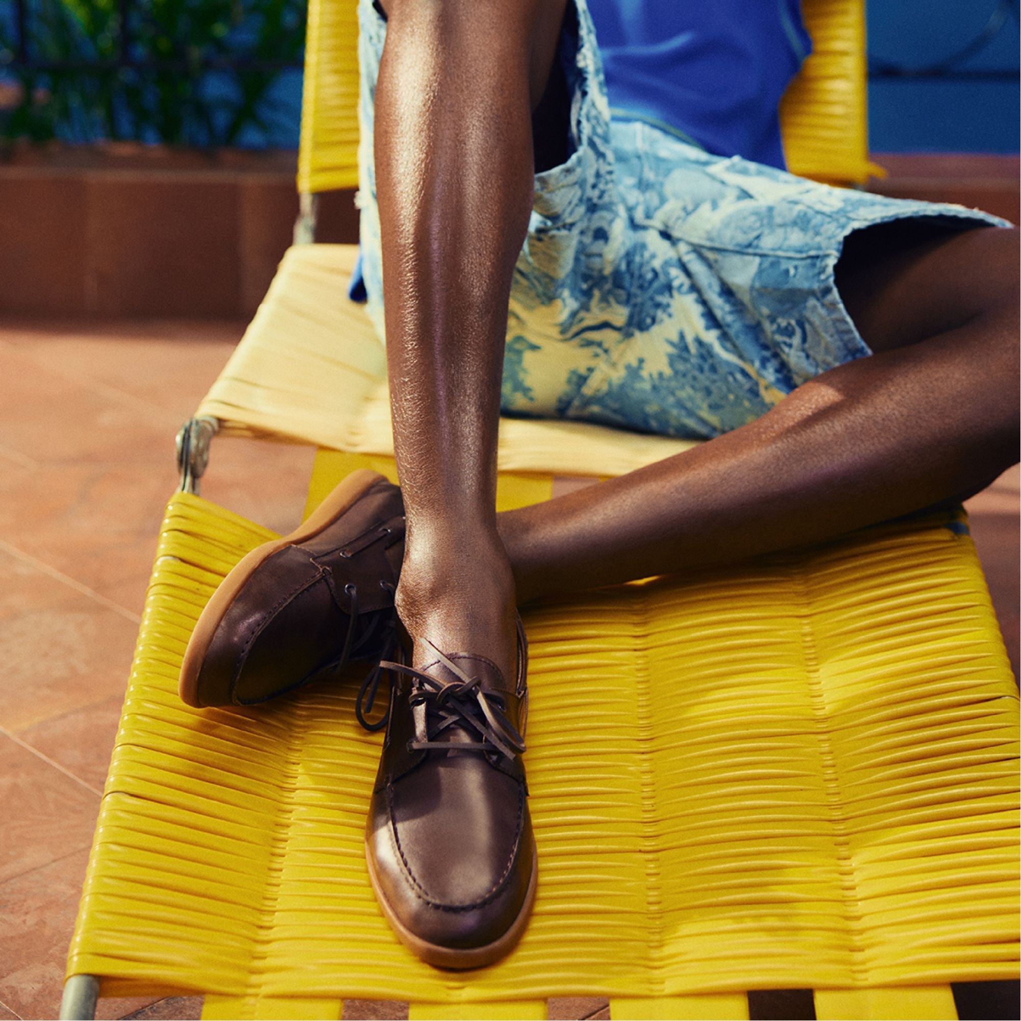 Portwind Brown Men's Casual Shoes - Boat shoe