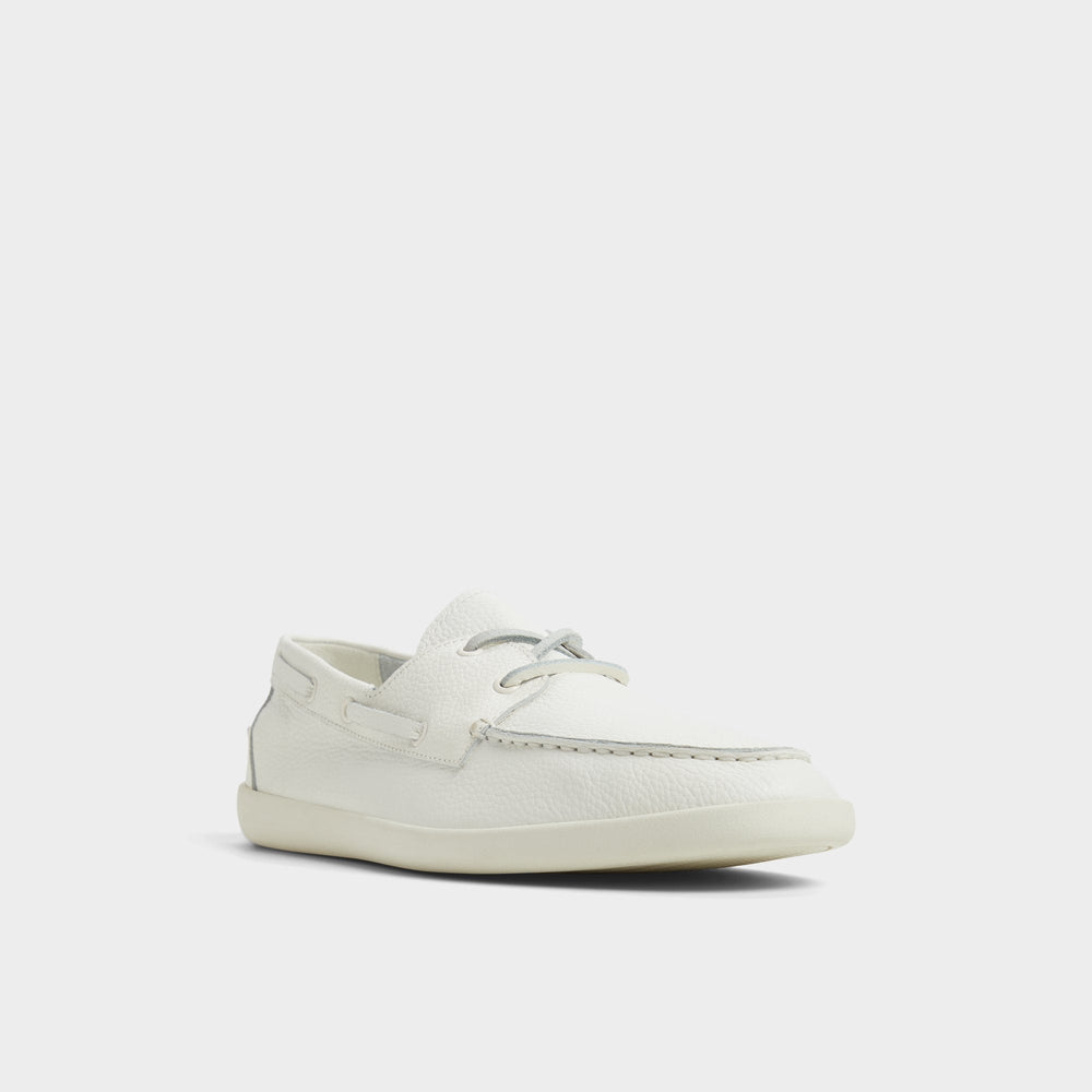 Portwind Ecru Men's Casual Shoes - Boat shoe