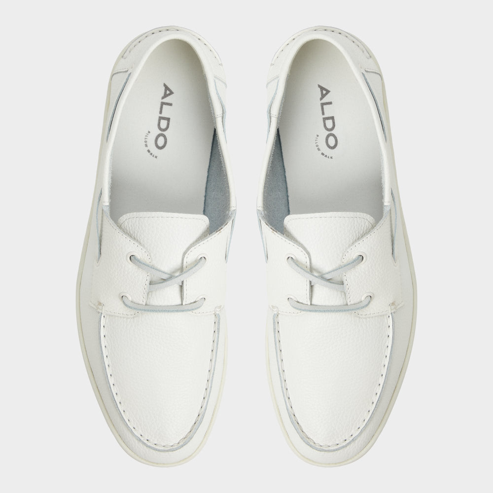 Portwind Ecru Men's Casual Shoes - Boat shoe