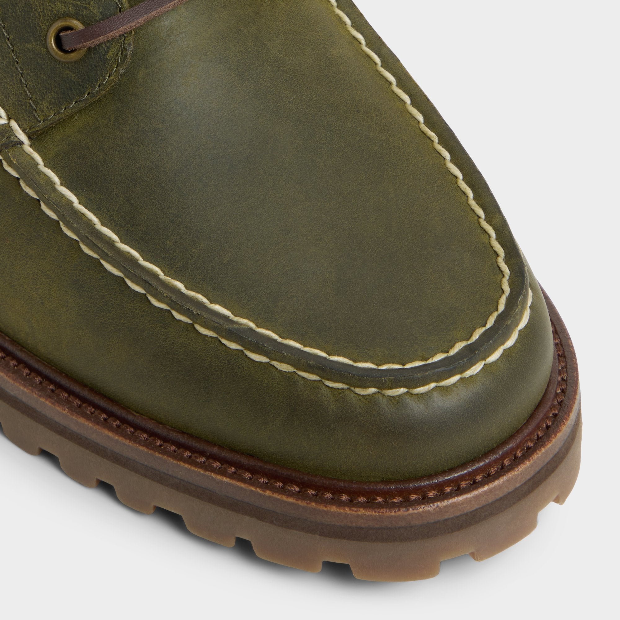 Cedric in Khaki - Boat shoe