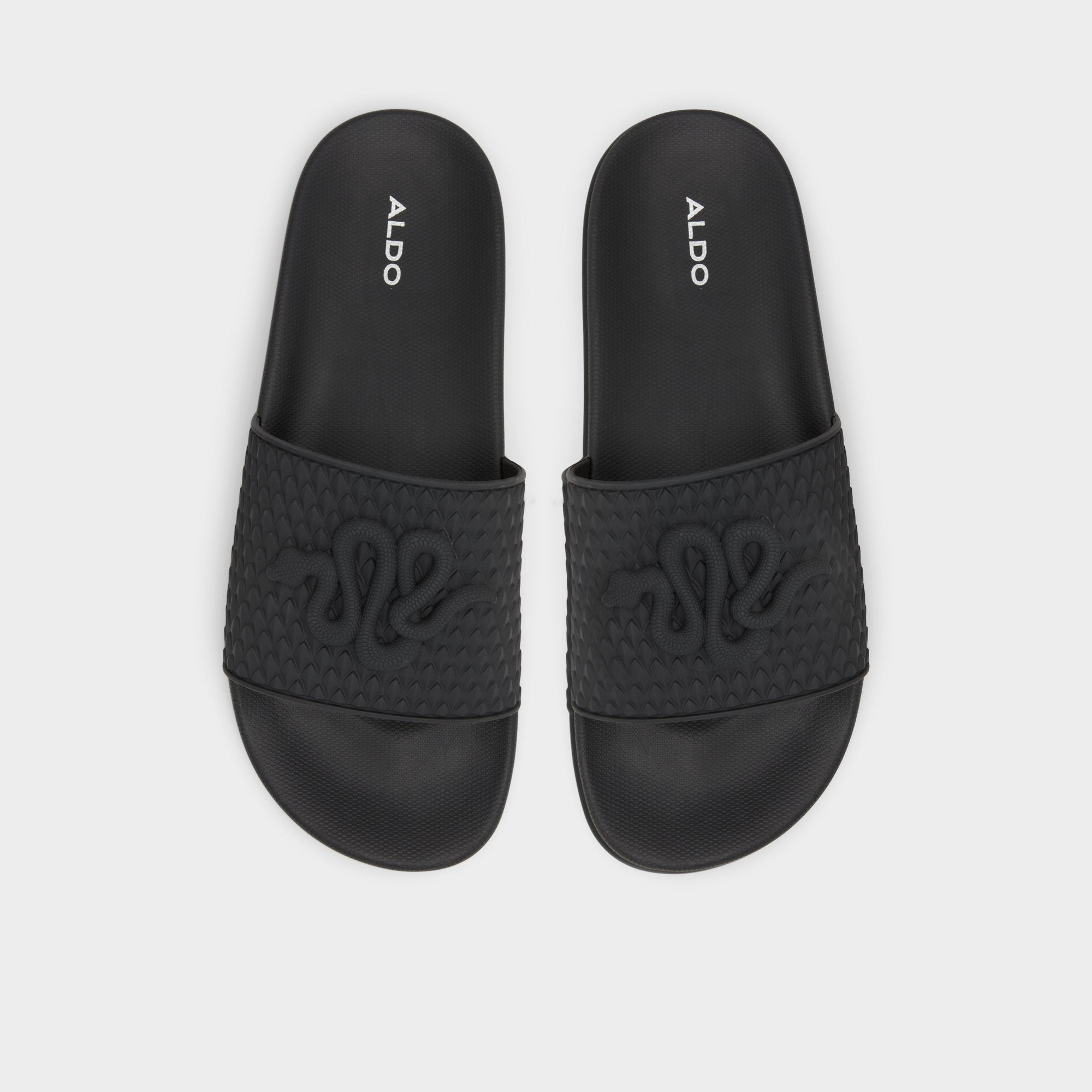 Kedau Black Men's Slides - Slide sandal