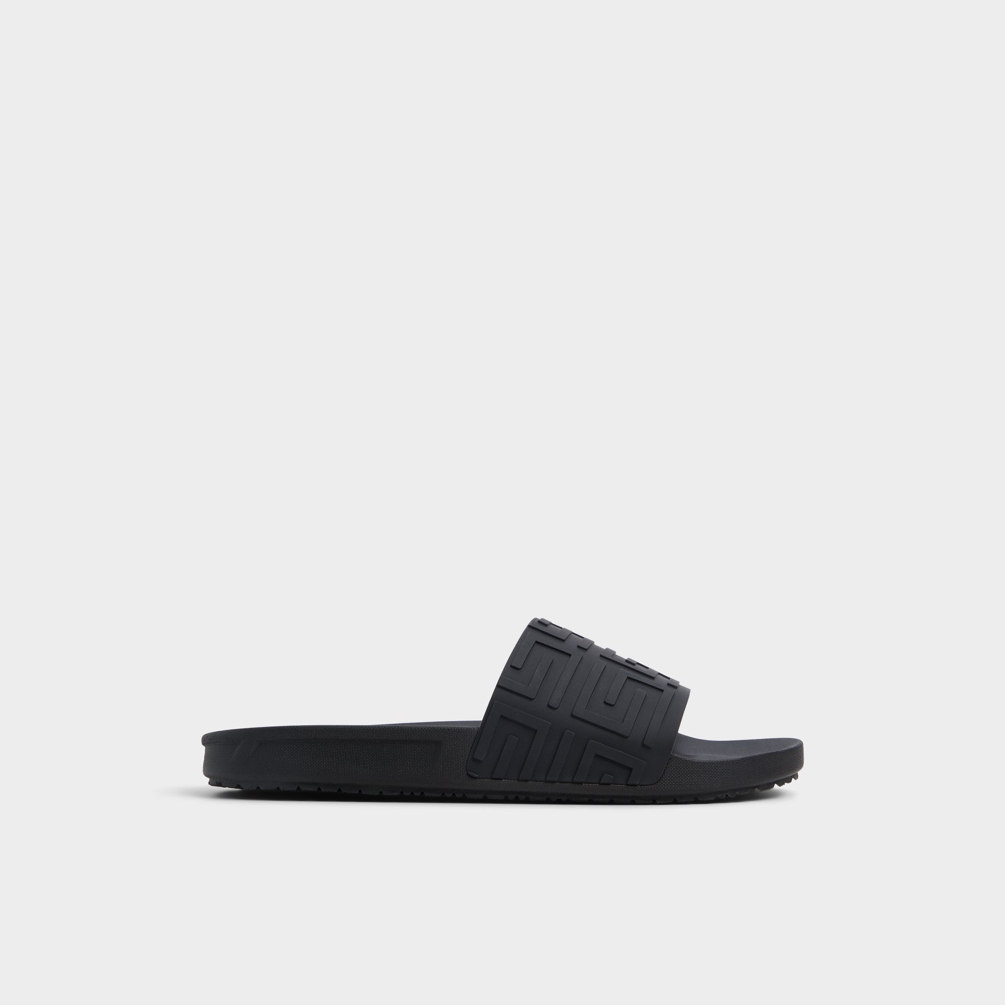 Atrani Black Men's Slides - Slide sandal