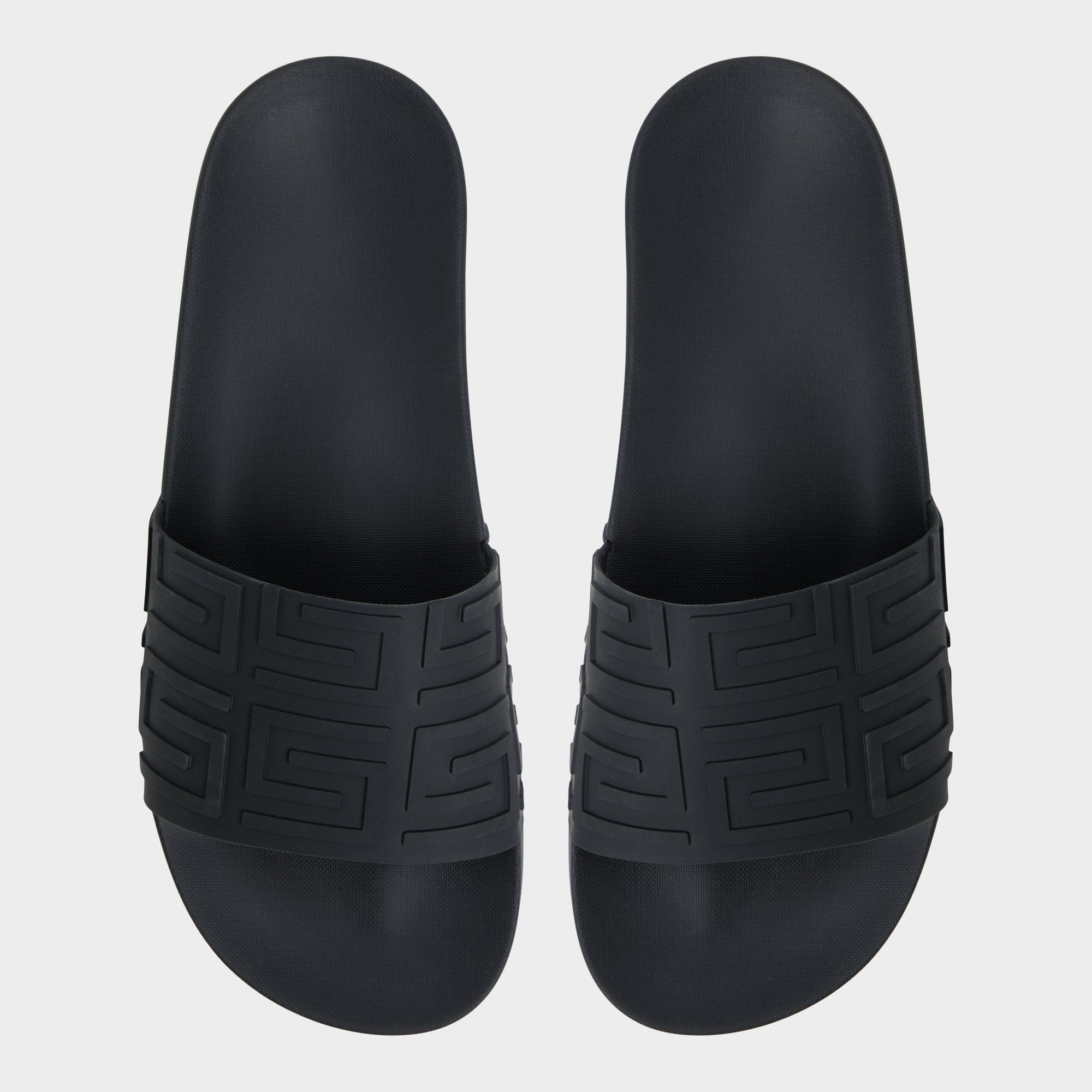 Atrani Black Men's Slides - Slide sandal