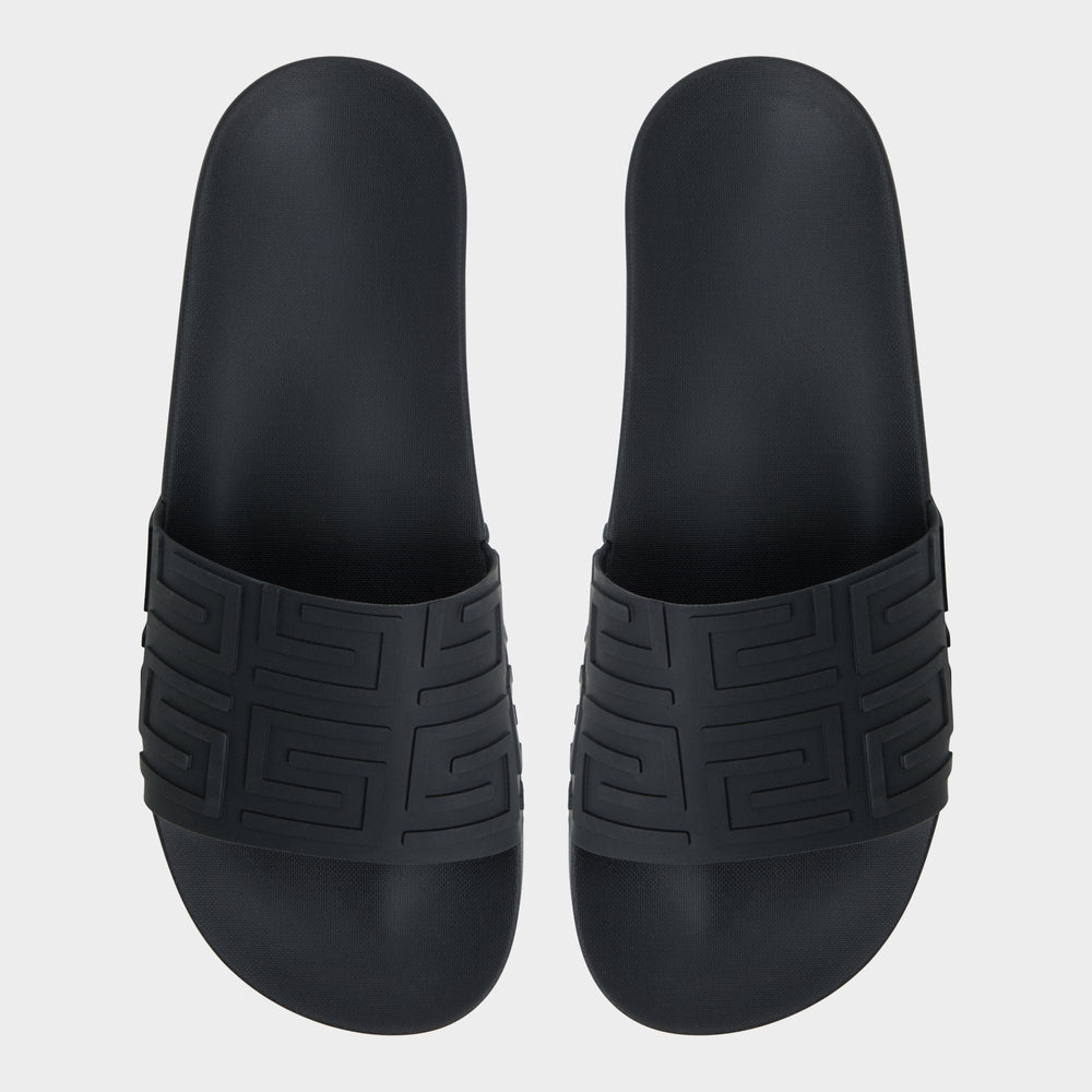 Atrani Black Men's Slides - Slide sandal