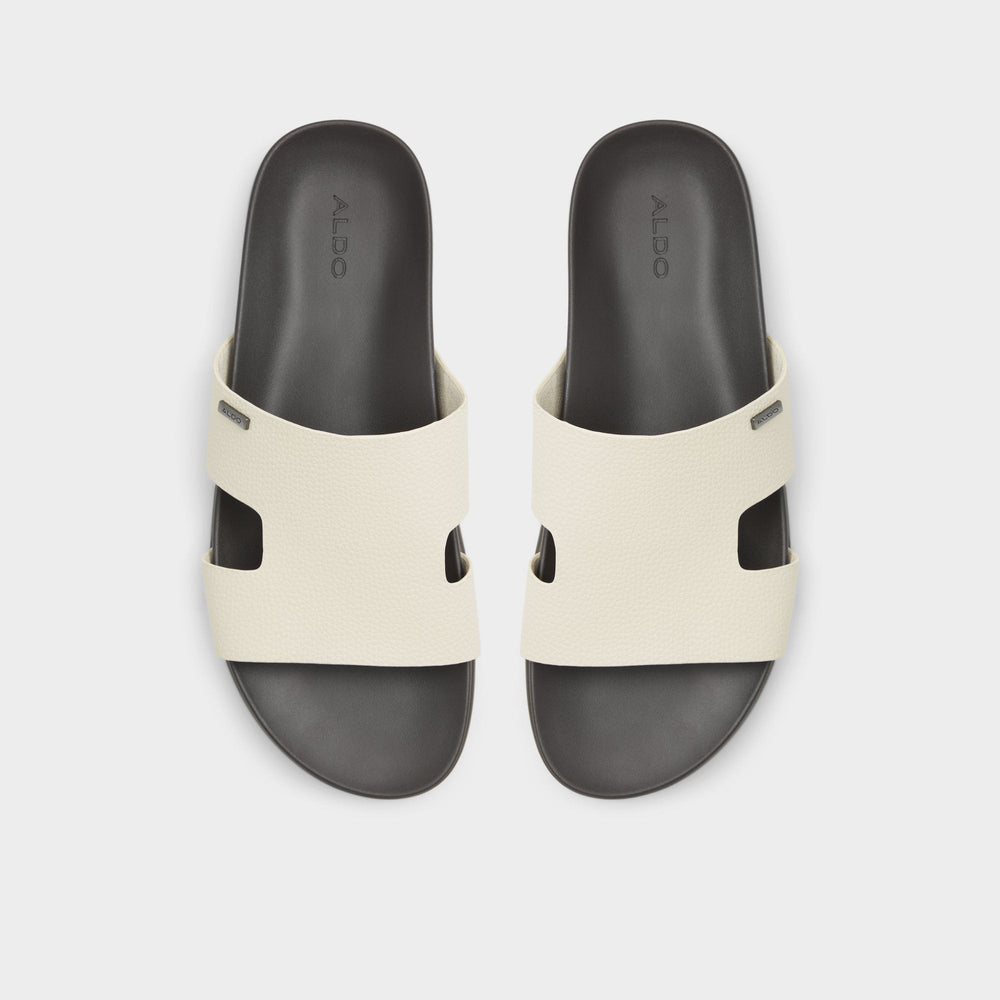 Mondi Light Grey Men's Slides - Slide sandal