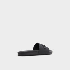 Loungeslide Black Men's Slides - Slide sandal
