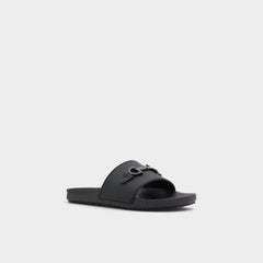 Loungeslide Black Men's Slides - Slide sandal