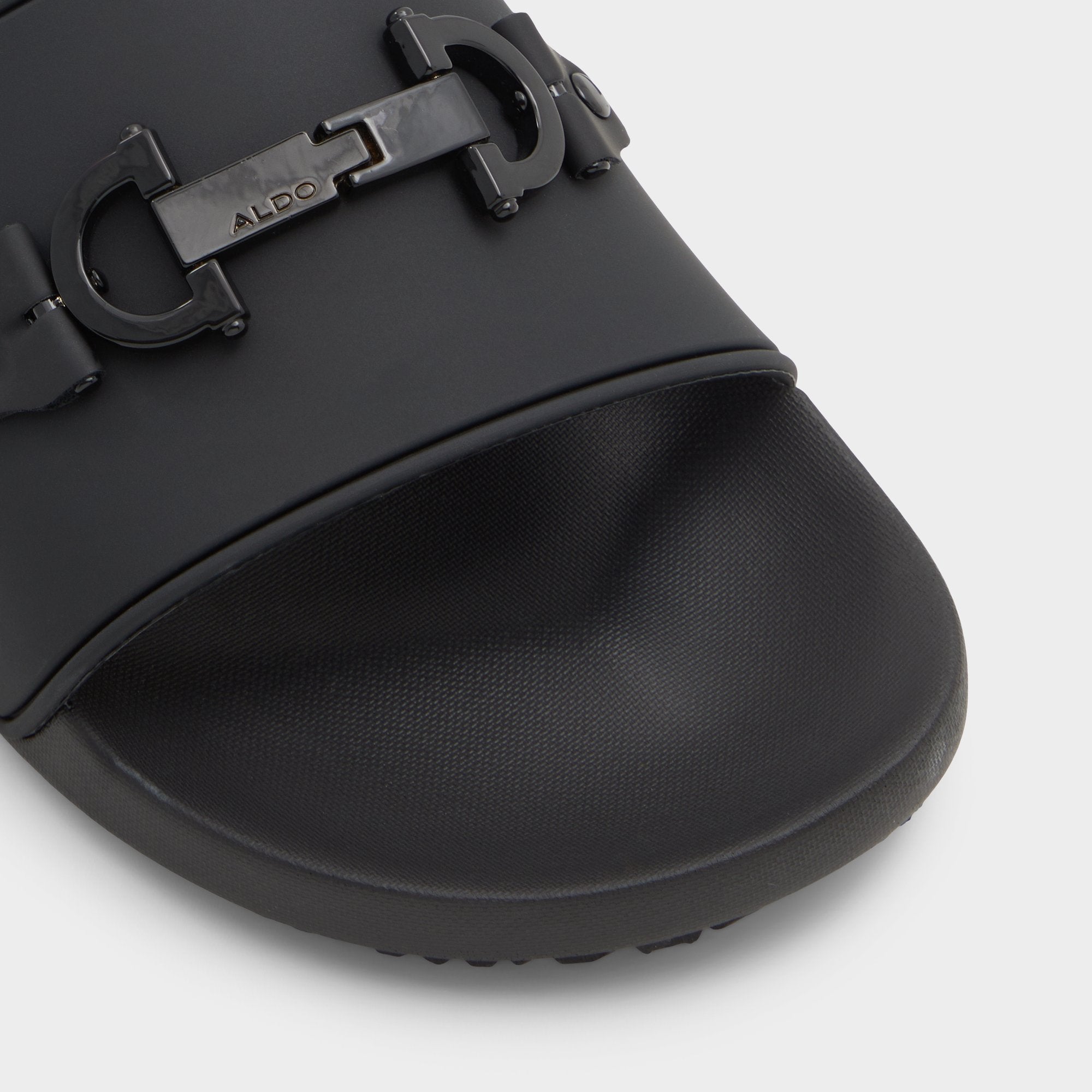 Loungeslide Black Men's Slides - Slide sandal