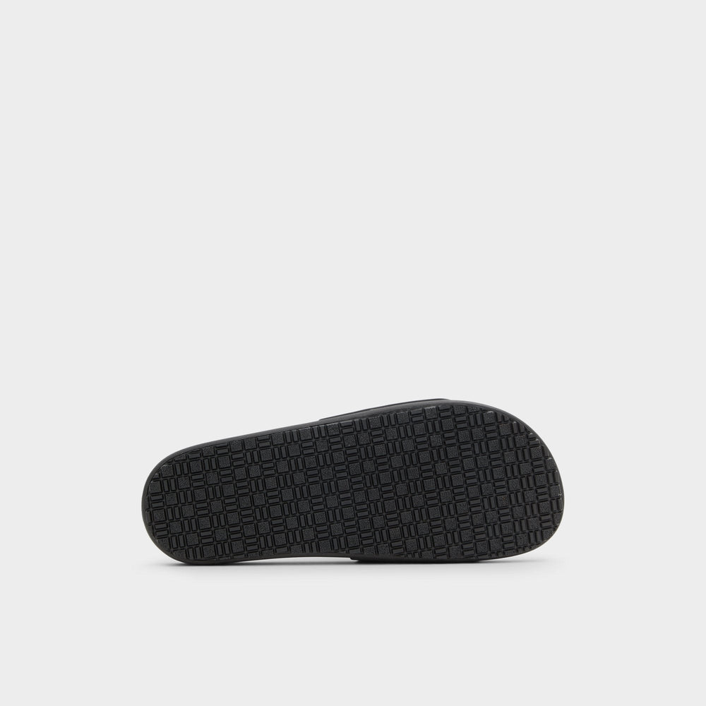 Loungeslide Black Men's Slides - Slide sandal