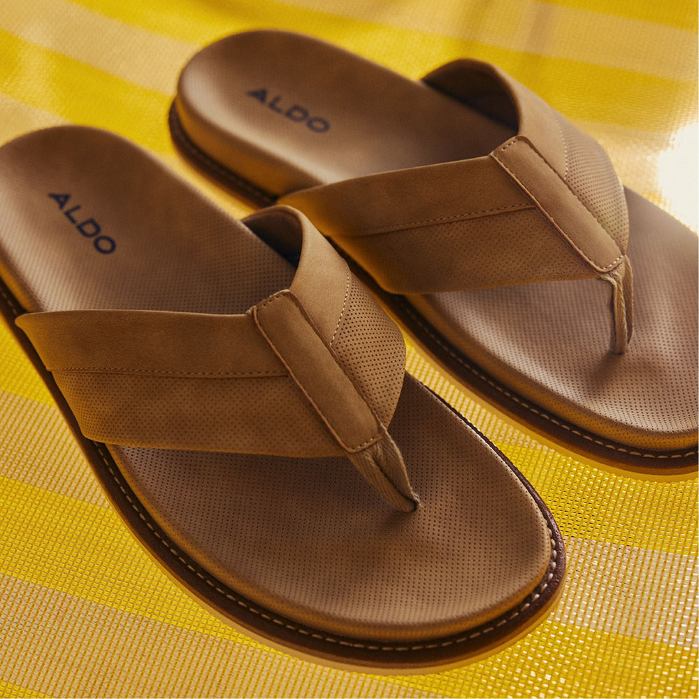 Beachbreeze Open Beige Men's Travel essentials - Slide sandal