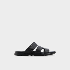 Windham Black Men's Sandals & Slides - Slide sandal