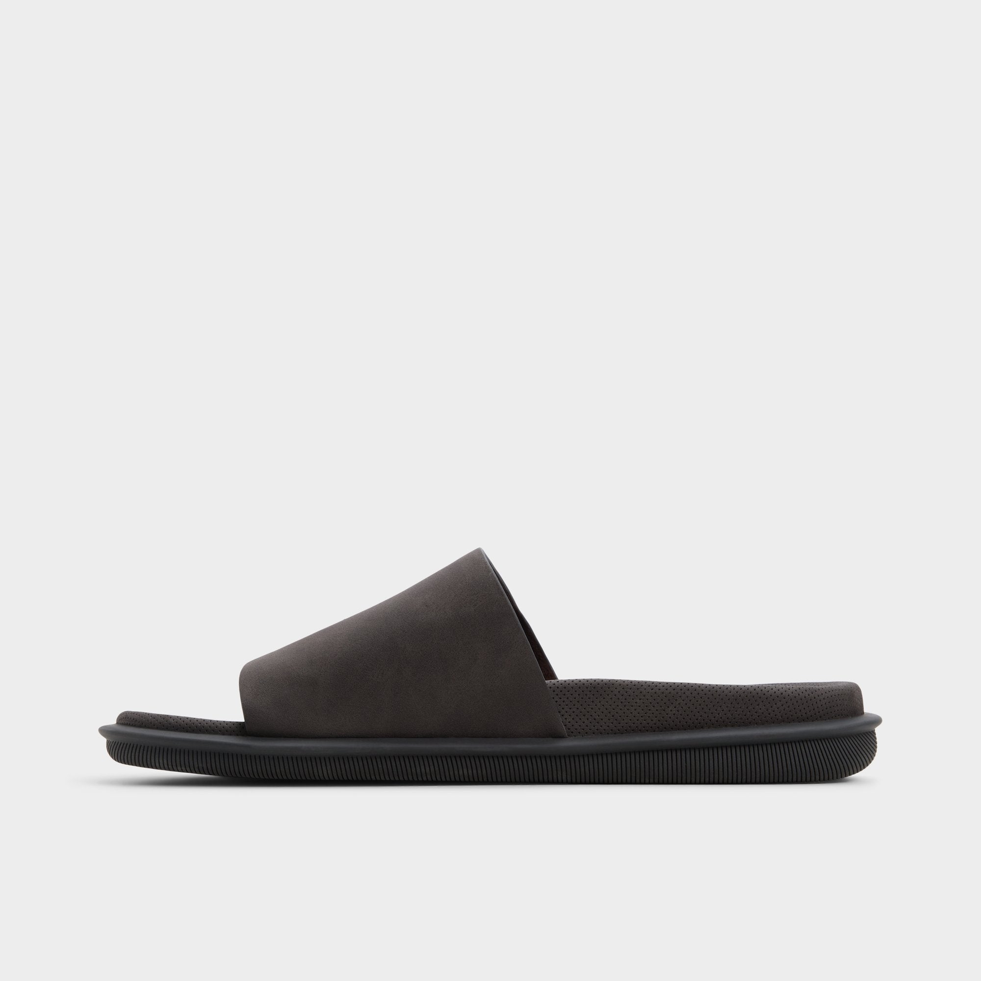 Galesa Brown Men's Slides - Slide sandal