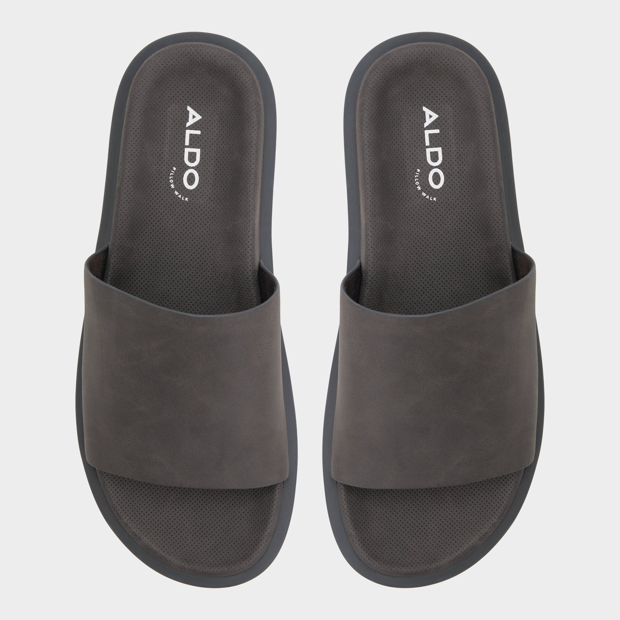 Galesa Brown Men's Slides - Slide sandal