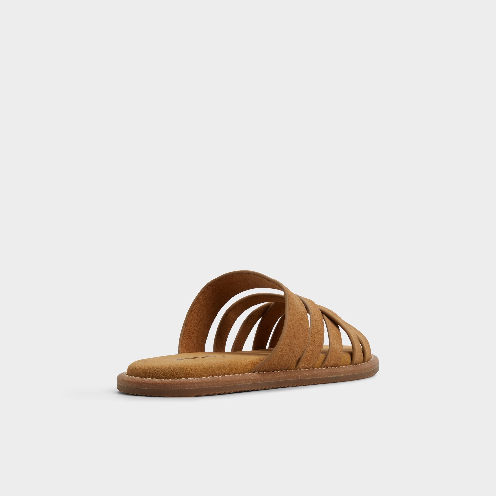 Haniff Camel Men's Sandals & Slides - Strappy flat sandal