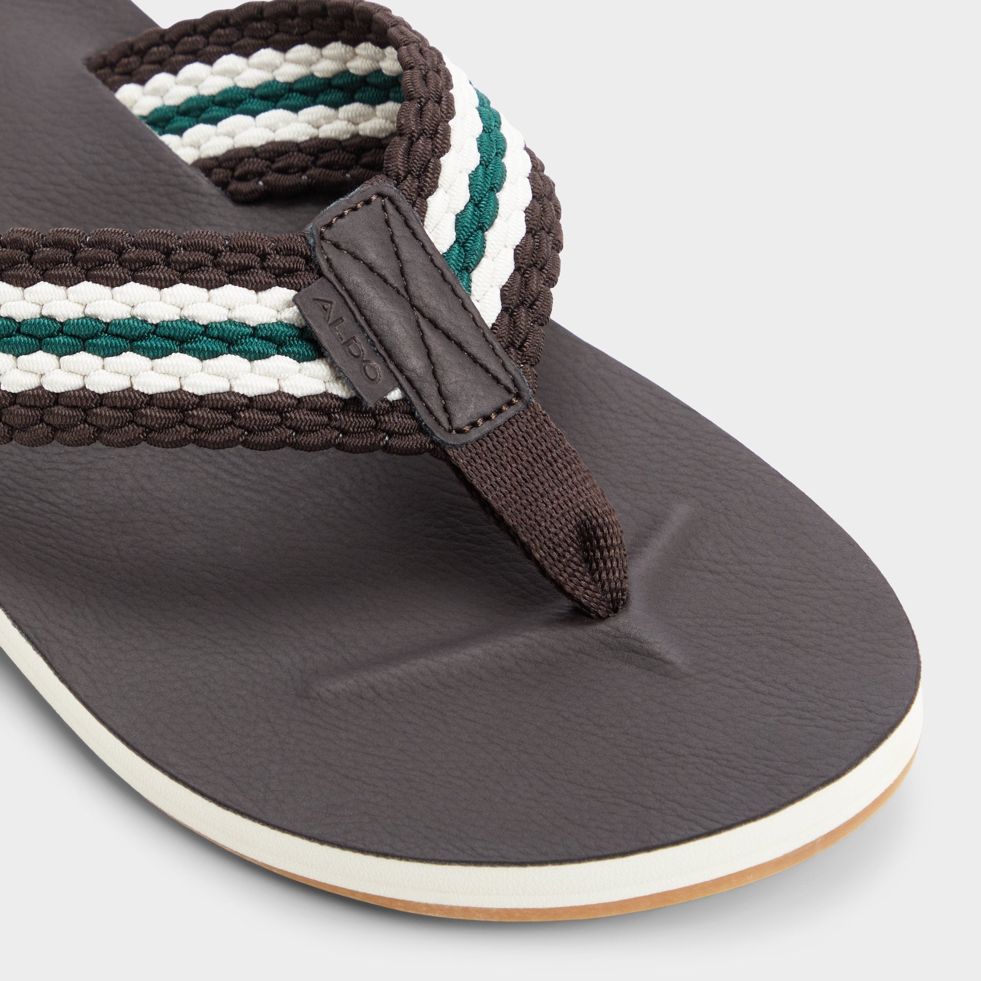 Adede Dark Brown Men's Flip flops - Flip flop