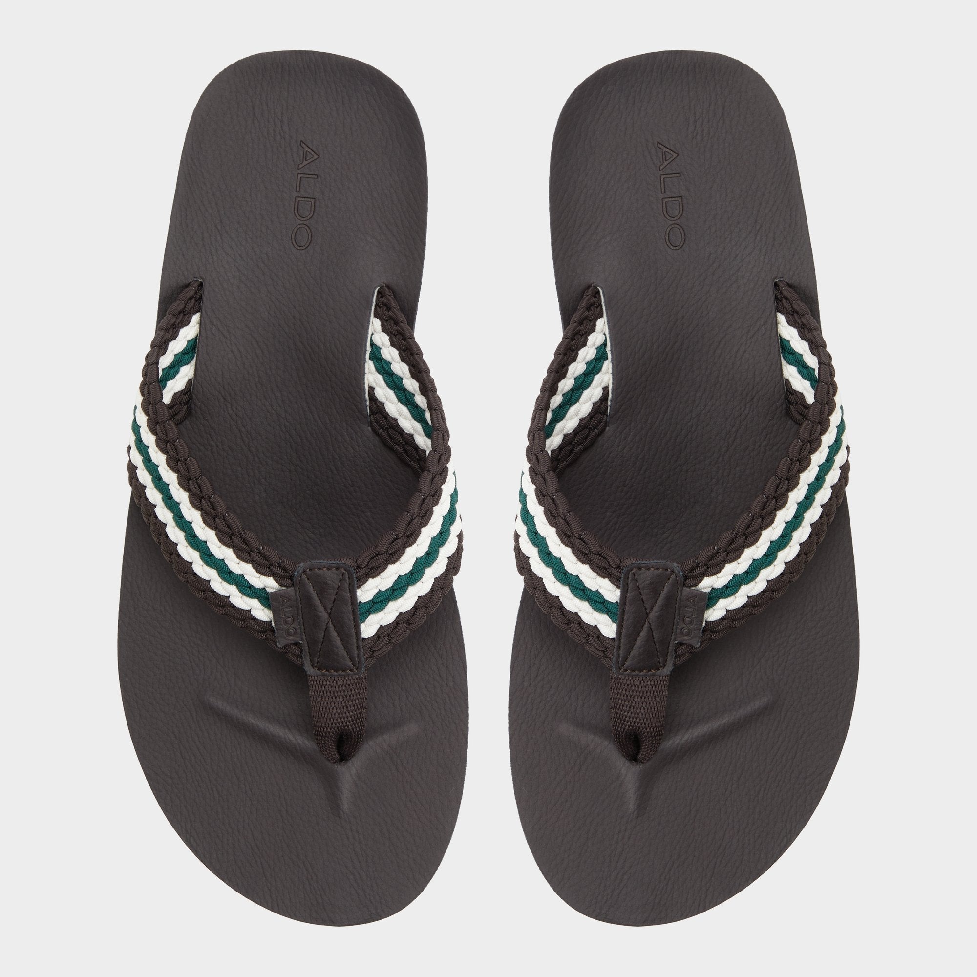 Adede Dark Brown Men's Flip flops - Flip flop