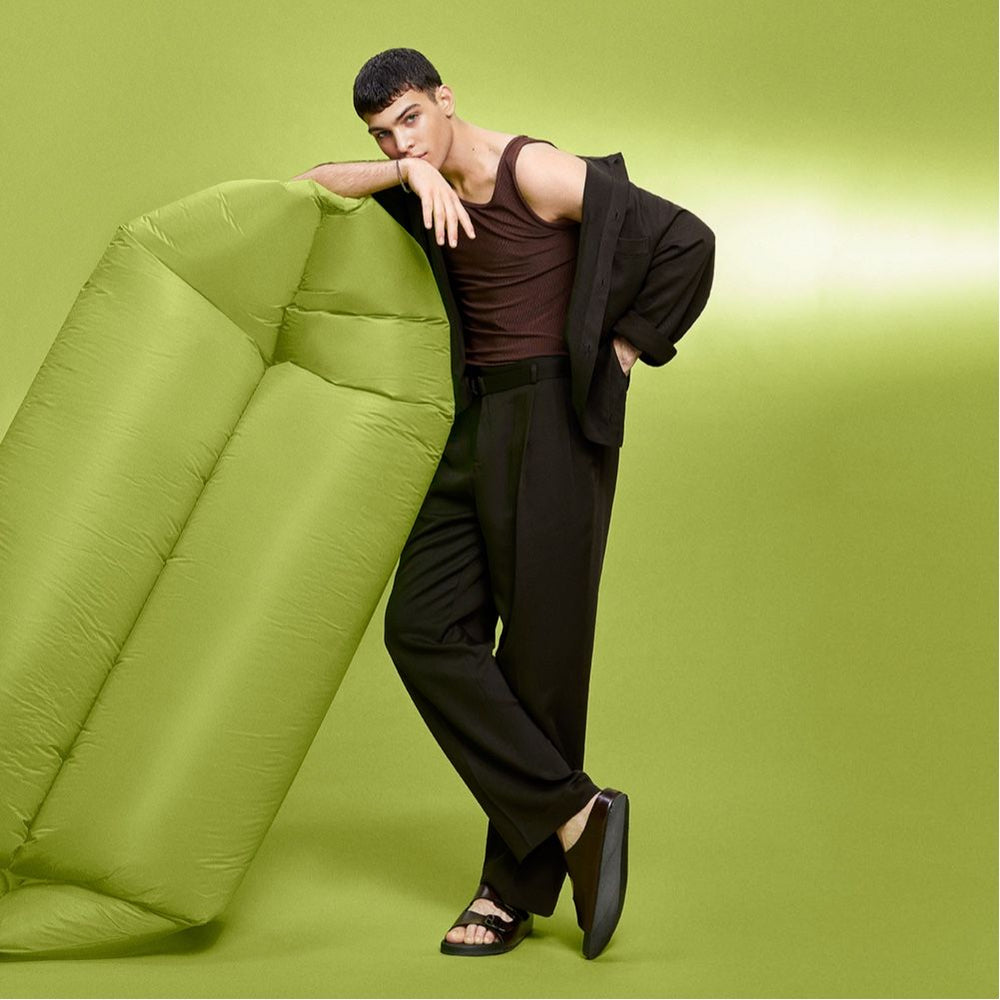 Kennebunk Dark Brown Men's Slides - Slide sandal