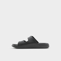Hideo Black Men's Slides - Slide sandal