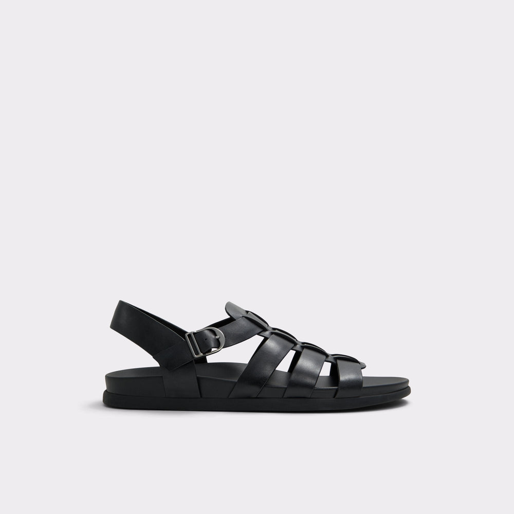 Canal in Other Black - Flat sandal