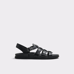 Canal in Other Black - Flat sandal