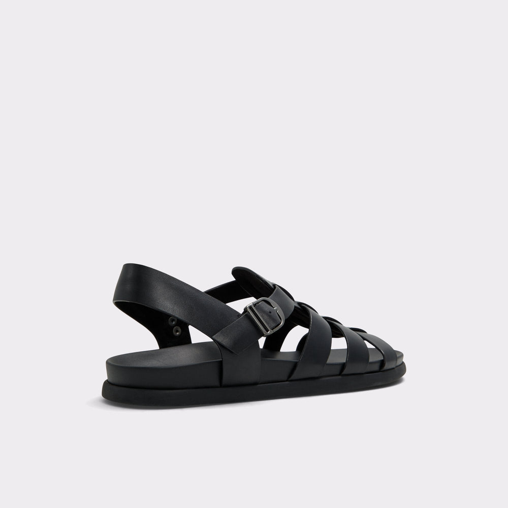 Canal in Other Black - Flat sandal