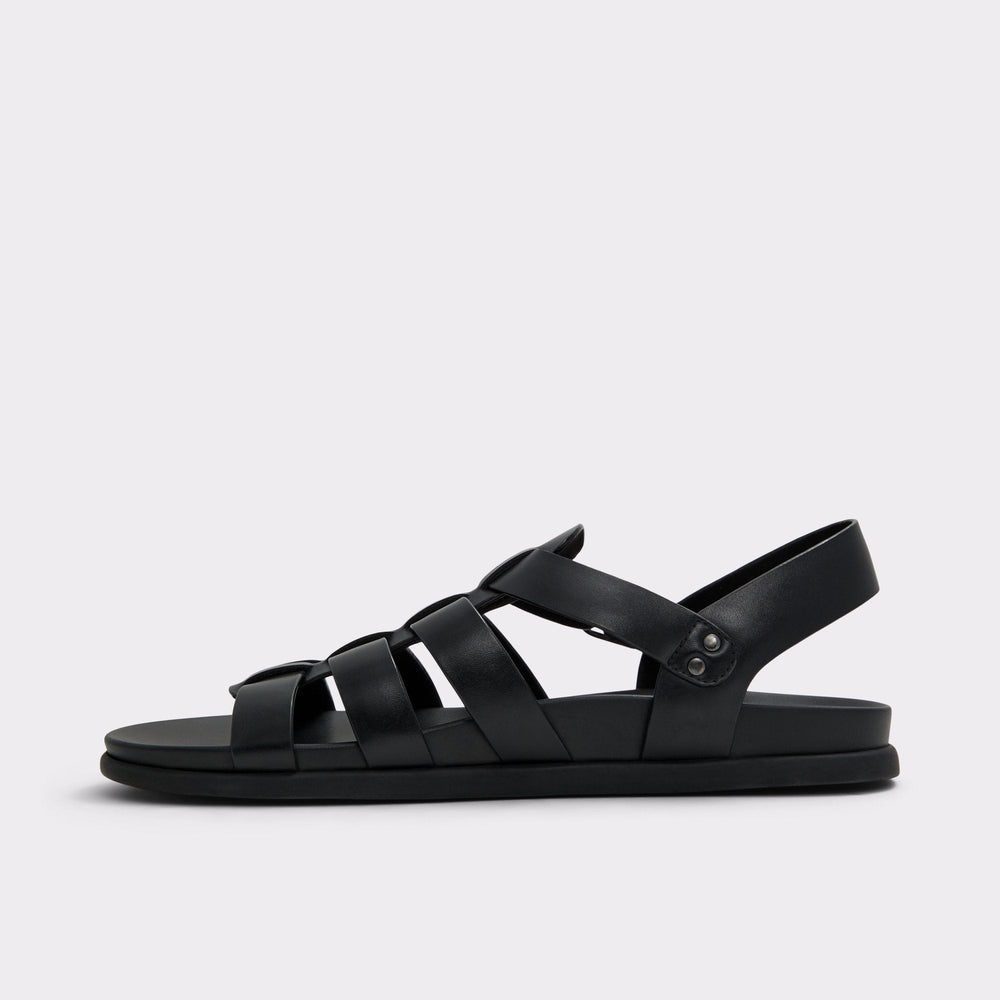Canal in Other Black - Flat sandal
