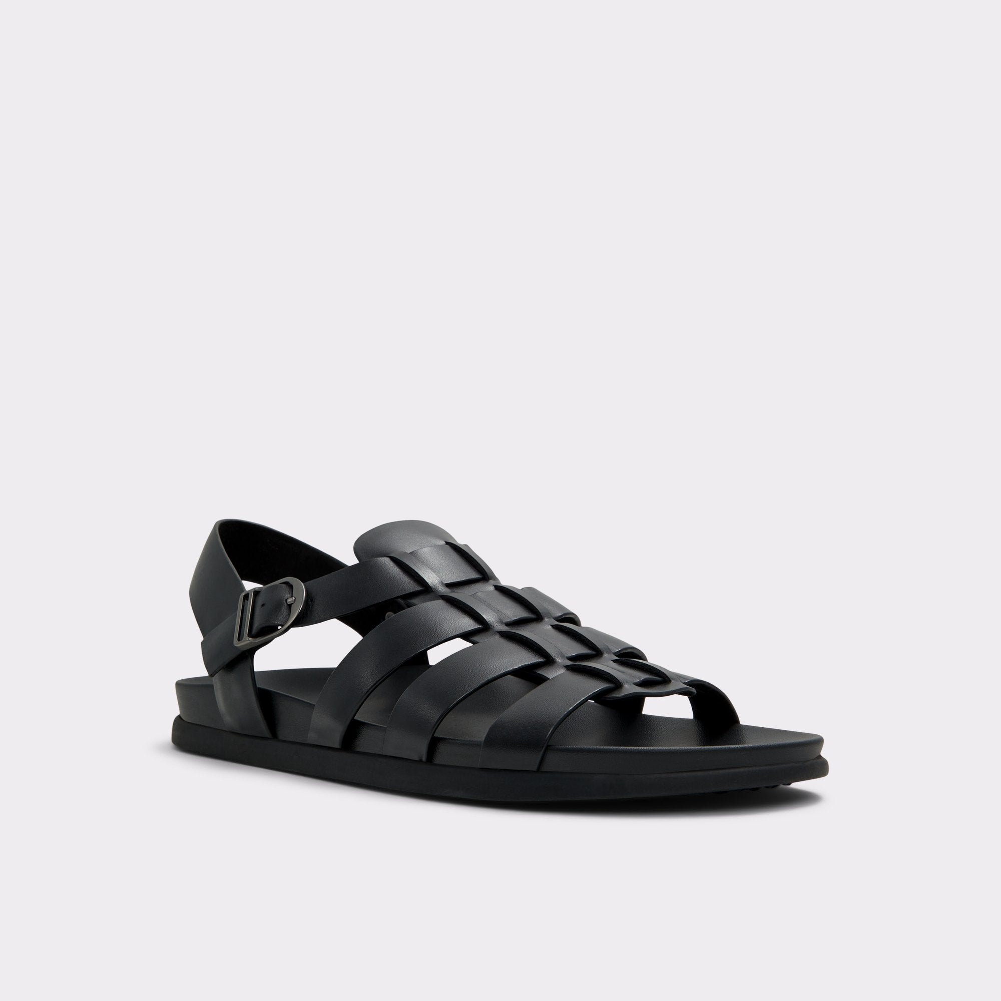 Canal in Other Black - Flat sandal