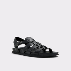 Canal in Other Black - Flat sandal