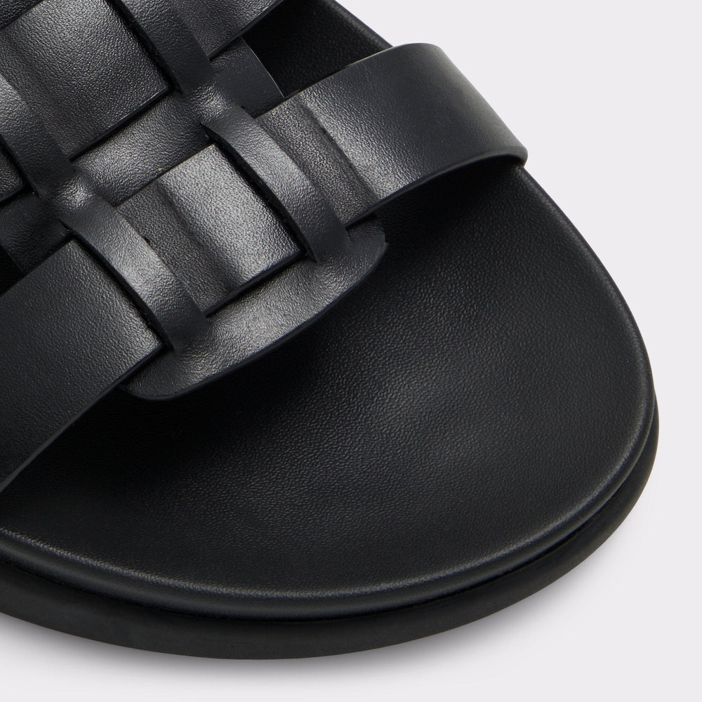 Canal in Other Black - Flat sandal