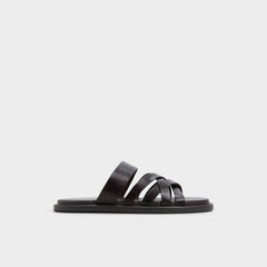 Haniff Brown Men's Sandals & Slides - Strappy flat sandal