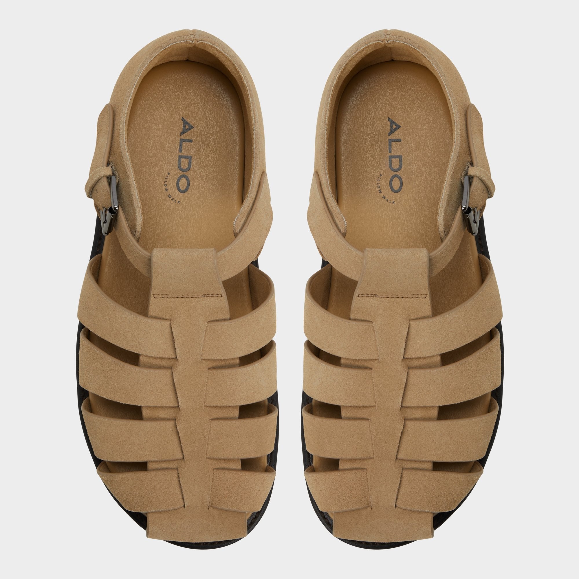 Wildhaven Taupe Men's Sandals & Slides - Flat sandal