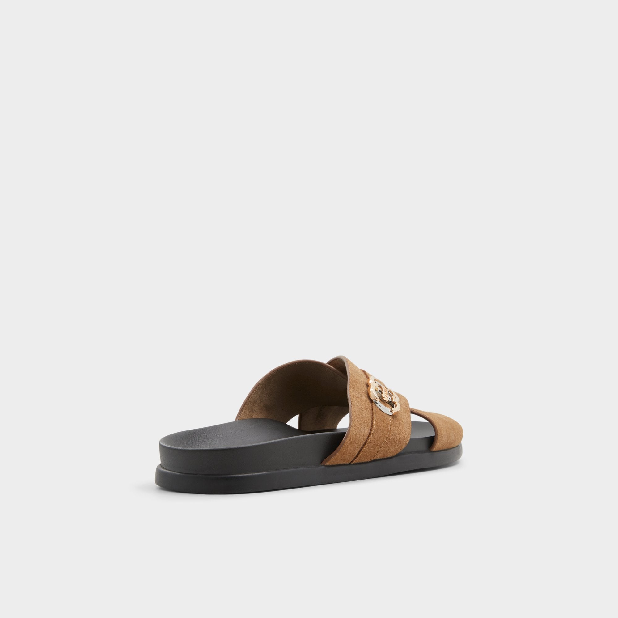 Delmar Open Brown Men's Slides - Slide sandal